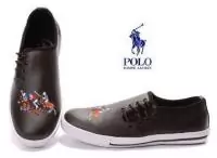 ralph lauren 2019U homme polo chaussures mod blance sport 0042 noir